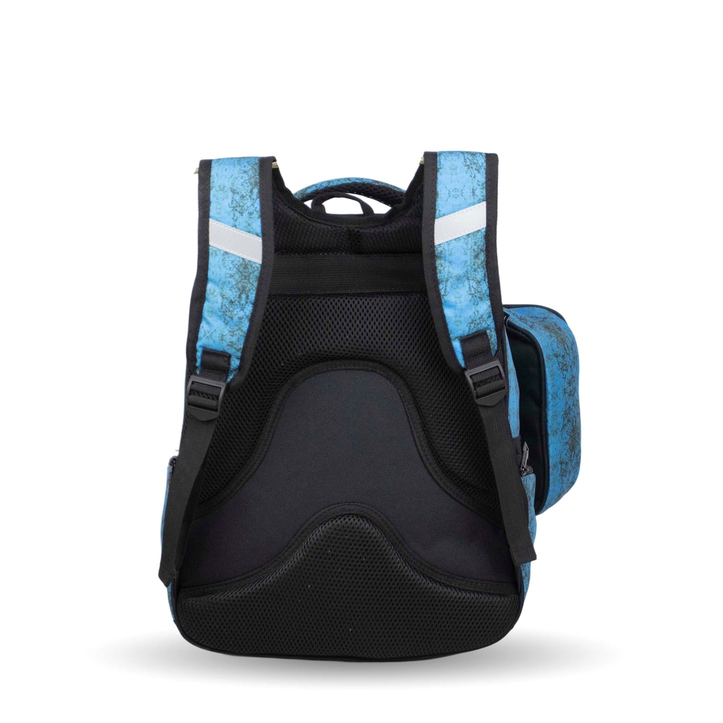 XT080 حقيبة ظهر مدرسية أولادي بنمط عصري، متعددة الجيوب، تصميم رياضي مقاس 16 بوصة