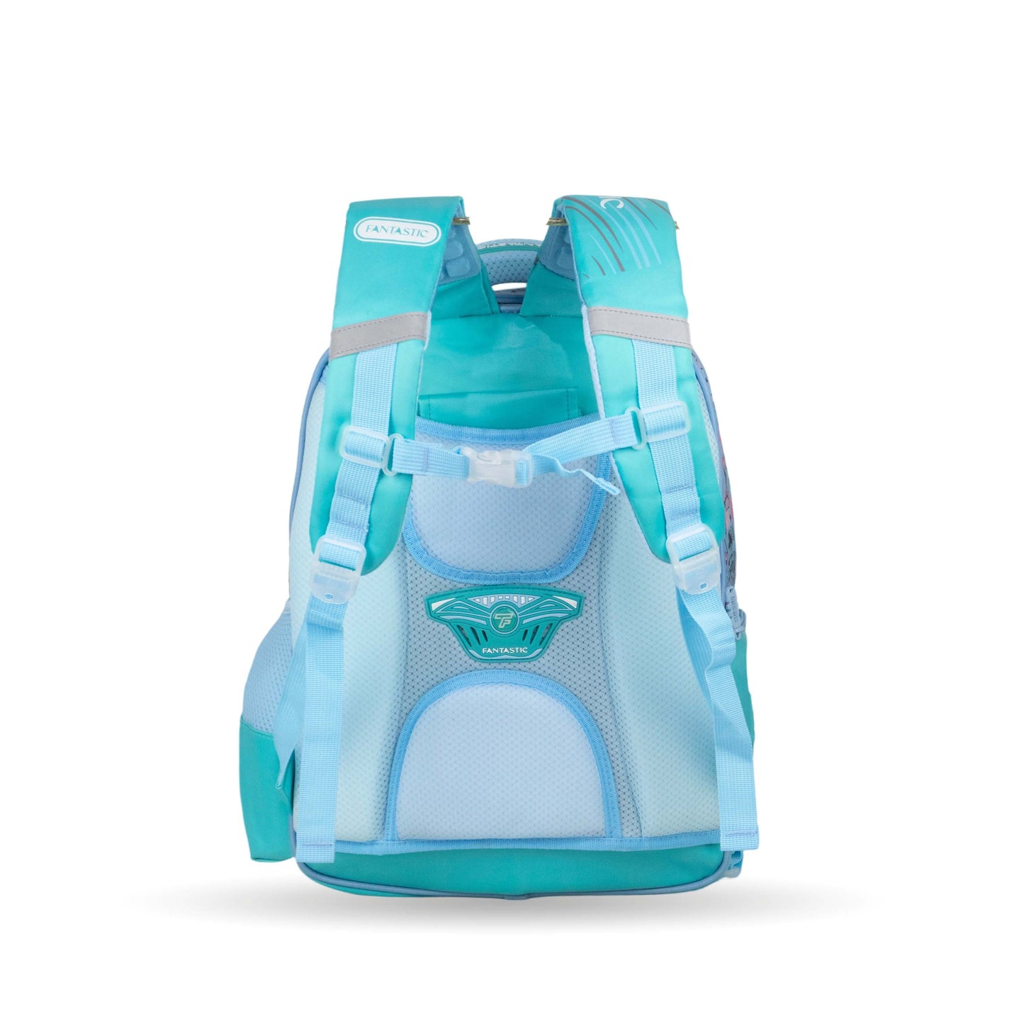 QY 007 حقيبة ظهر مدرسية فانتاستيك المدرسية ، ٤٠ سم، متعددة الجيوب، تصاميم كرتونية ثلاثية الأبعاد، مجموعة متنوعة (Copy)