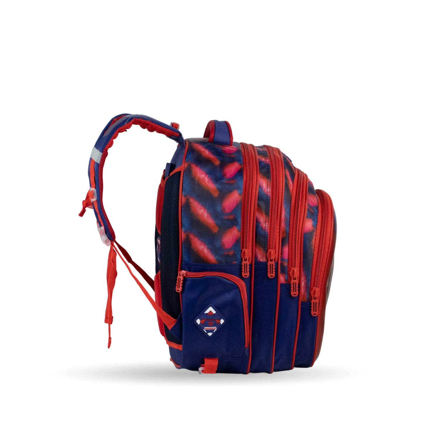 QY 007 حقيبة ظهر مدرسية فانتاستيك المدرسية ، ٤٠ سم، متعددة الجيوب، تصاميم كرتونية ثلاثية الأبعاد، مجموعة متنوعة