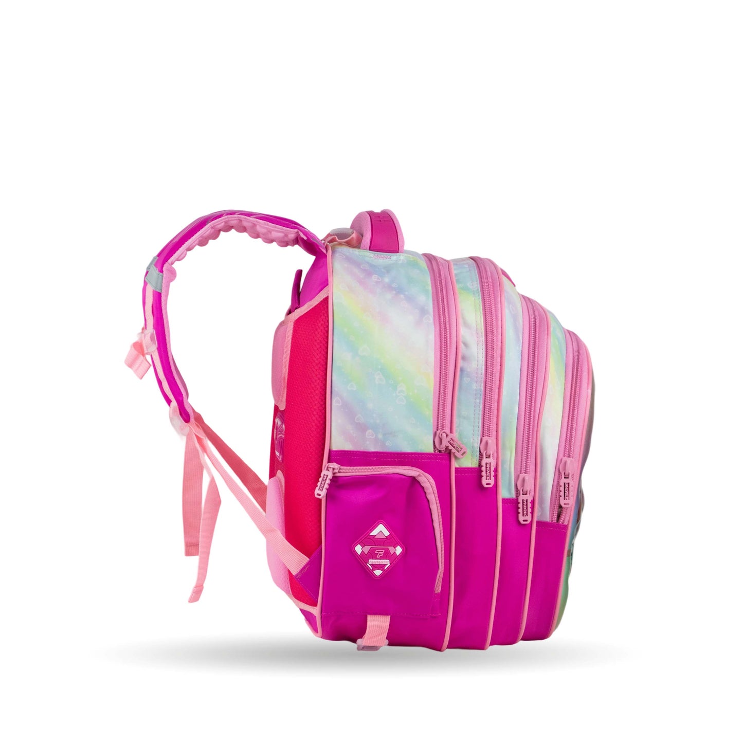 QY 007 حقيبة ظهر مدرسية فانتاستيك المدرسية ، ٤٠ سم، متعددة الجيوب، تصاميم كرتونية ثلاثية الأبعاد، مجموعة متنوعة